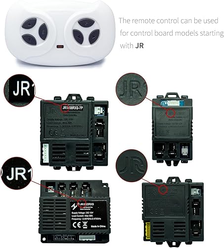 Miniatura 3 de Control remoto Bluetooth de 2.4 GHz para niños, vehículo eléctrico, camión, automóvil, control remoto, para niños pequeños, control remoto de 12 V,
