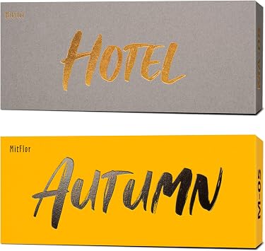 Fragrance Oil, MitFlor Hotel and Autumn Fragrance Oils Set, Soap Candle Making Scents, Essential Oils for Diffusers for Home