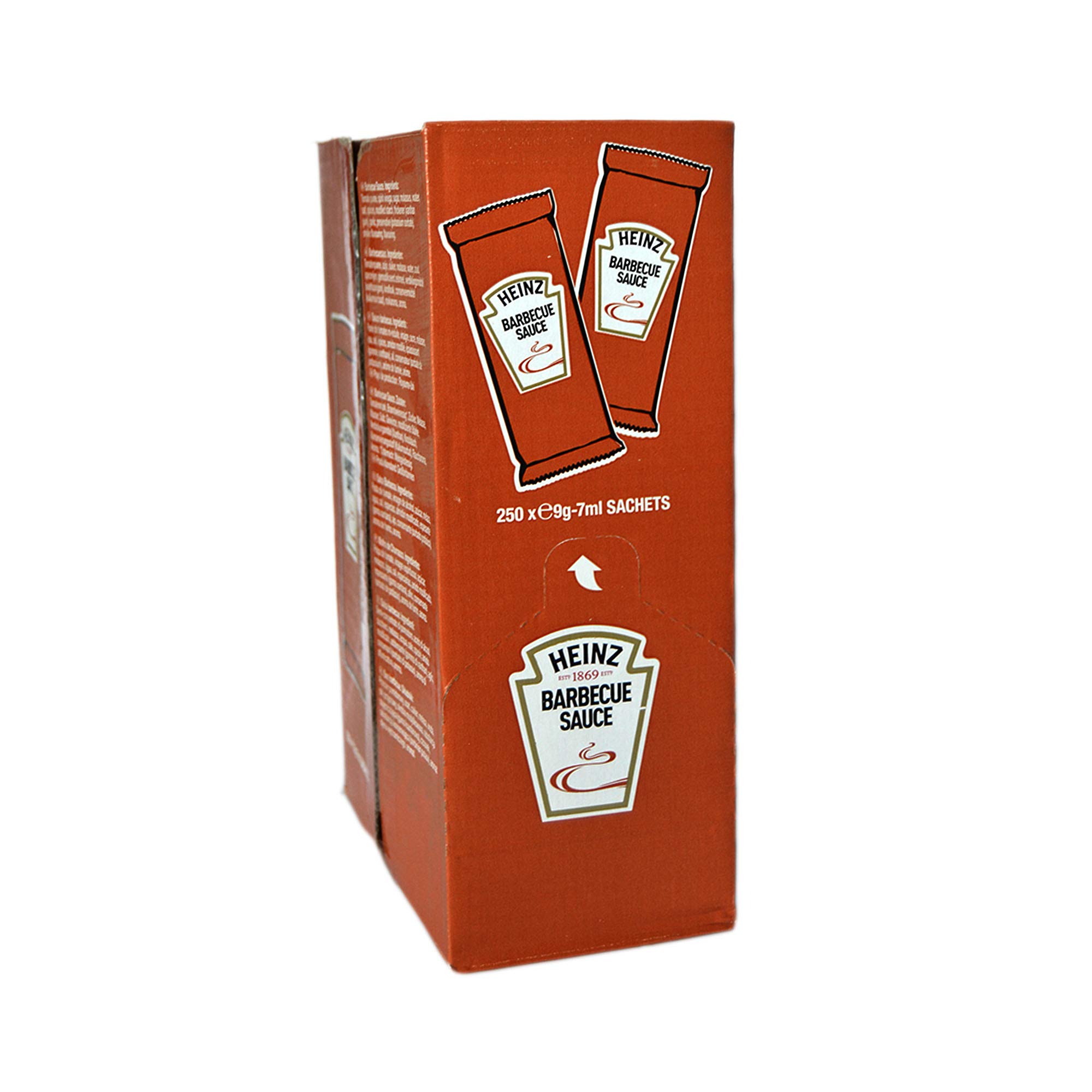 Heinz Salsa barbacoa Sachet – Paquete de 250 unidades de 9 g cada una