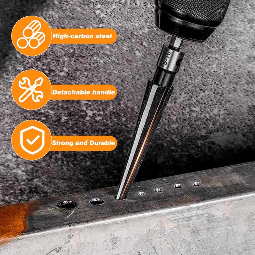 EMVANV Reamer Set - Bridge Pin Hole Tapered Reamers -3