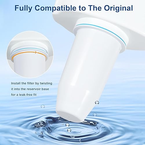 Miniatura 5 de Reemplazo del filtro de agua de 5 etapas mejorado para jarra y dispensador cero, reduce el plomo, cromo, PFOA y PFOS, compatible con ZR-001, ZR-004,