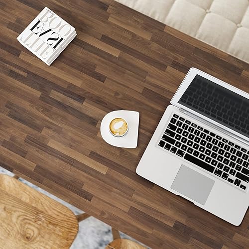 Miniatura 4 de VEELIKE Bloque de carnicero de gran tamaño, papel de contacto para encimeras de cocina, 32 x 354 pulgadas, papel tapiz de madera gruesa extraíble,