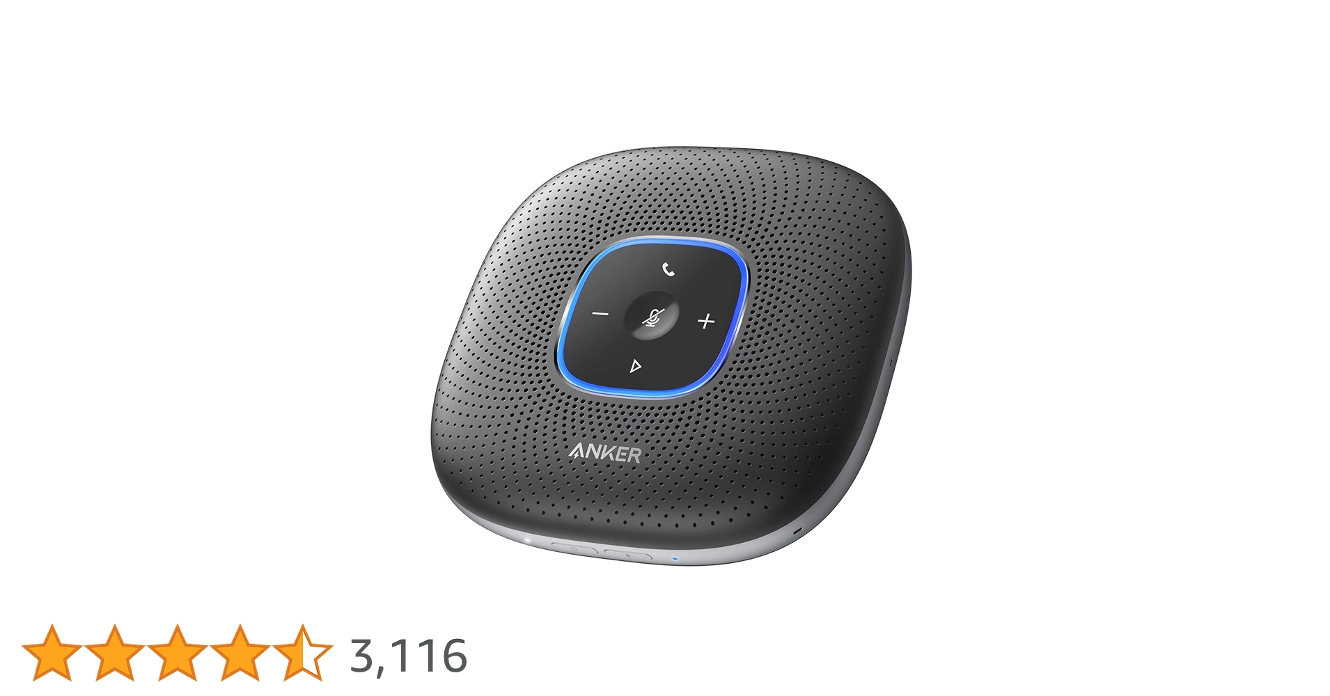 Anker PowerConf スピーカーフォン （グレー：メタリック） Amazon.co.jp: Anker PowerConf スピーカーフォン オンライン