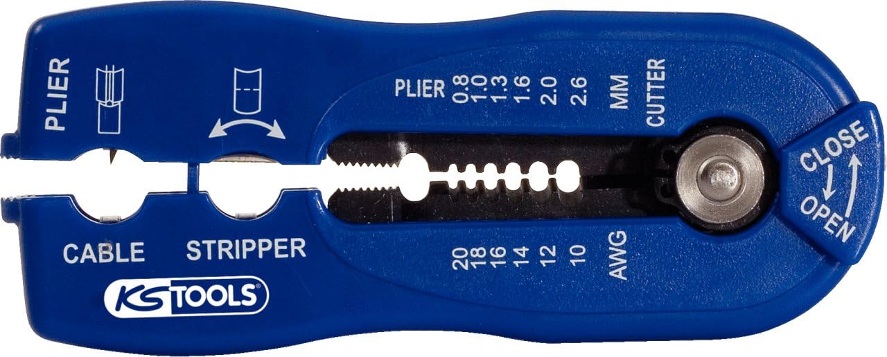 KS TOOLS Multi-funct.Stripping Tool, 0.8-2.6mm