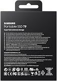 Samsung SSD Externe T9 Portable, 2 To, Vitesses de lecture/écriture jusqu'à 2000 Mo/s¹, USB 3.2 Gen 2x2, Compatible Mac, PC, Android et Appareils photo 12K, Noir, MU-PG2T0B/EU - 4