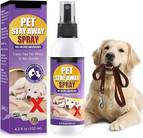 ERUIOLA Spray sin masticar para perros. Spray de manzana amarga para que los perros dejen de masticar. Ayudas de entrenamiento para perros para