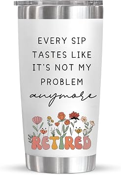 Retirement Gift for Woman Men 2026-20 Oz Tumbler-Coworker Leaving,Goodbye, Going Away, Farewell, Retired Gifts for Coworkers, Friends