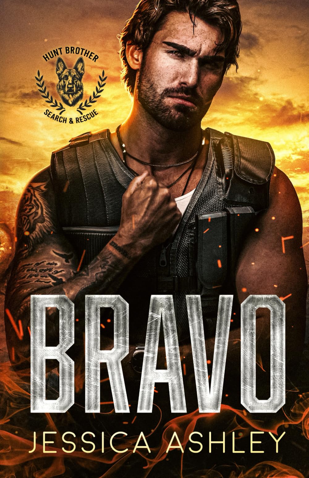 Bravo: A Christian Cowboy Romantic Suspense (Hunt Brothers Search & Rescue)