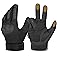 KUMGIM Tactical Gloves for Men Women, Motorcycle Gloves Touchscreen Airsoft Hunting Shooting Glove Black Tan for Outdoor Pain