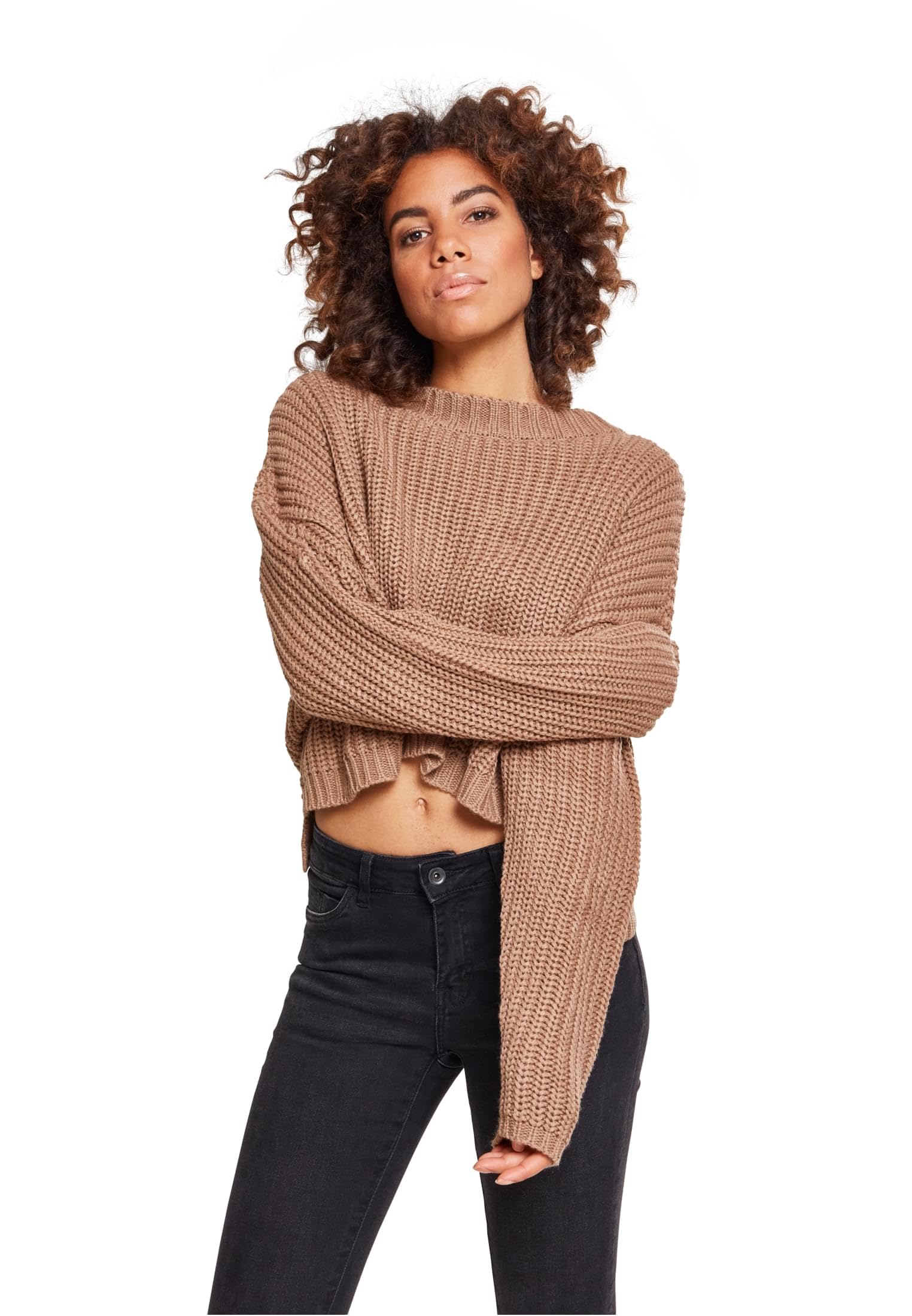 Urban Classics Damen Ladies Wide Oversize Sweater