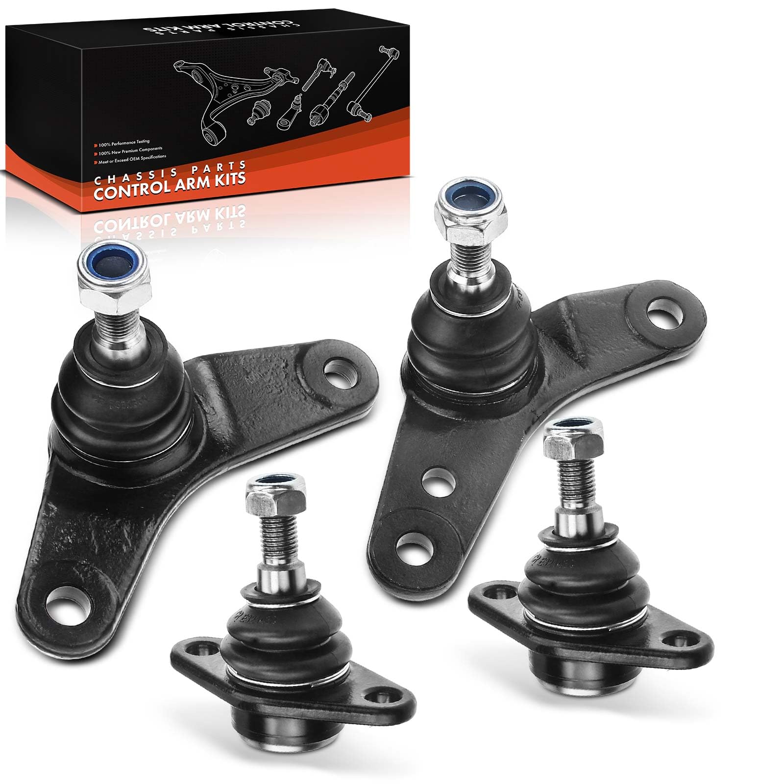 Frankberg 4 rótulas delanteras izquierda y derecha K500110 K500111 | Compatible con: M.i.n.i R50 R53, M.i.n.i Convertible R52