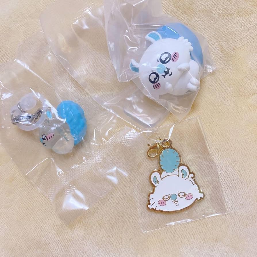 美品　モモンガ　グッズ　セット ちいかわ モモンガ 缶入ミニレターセット 文具