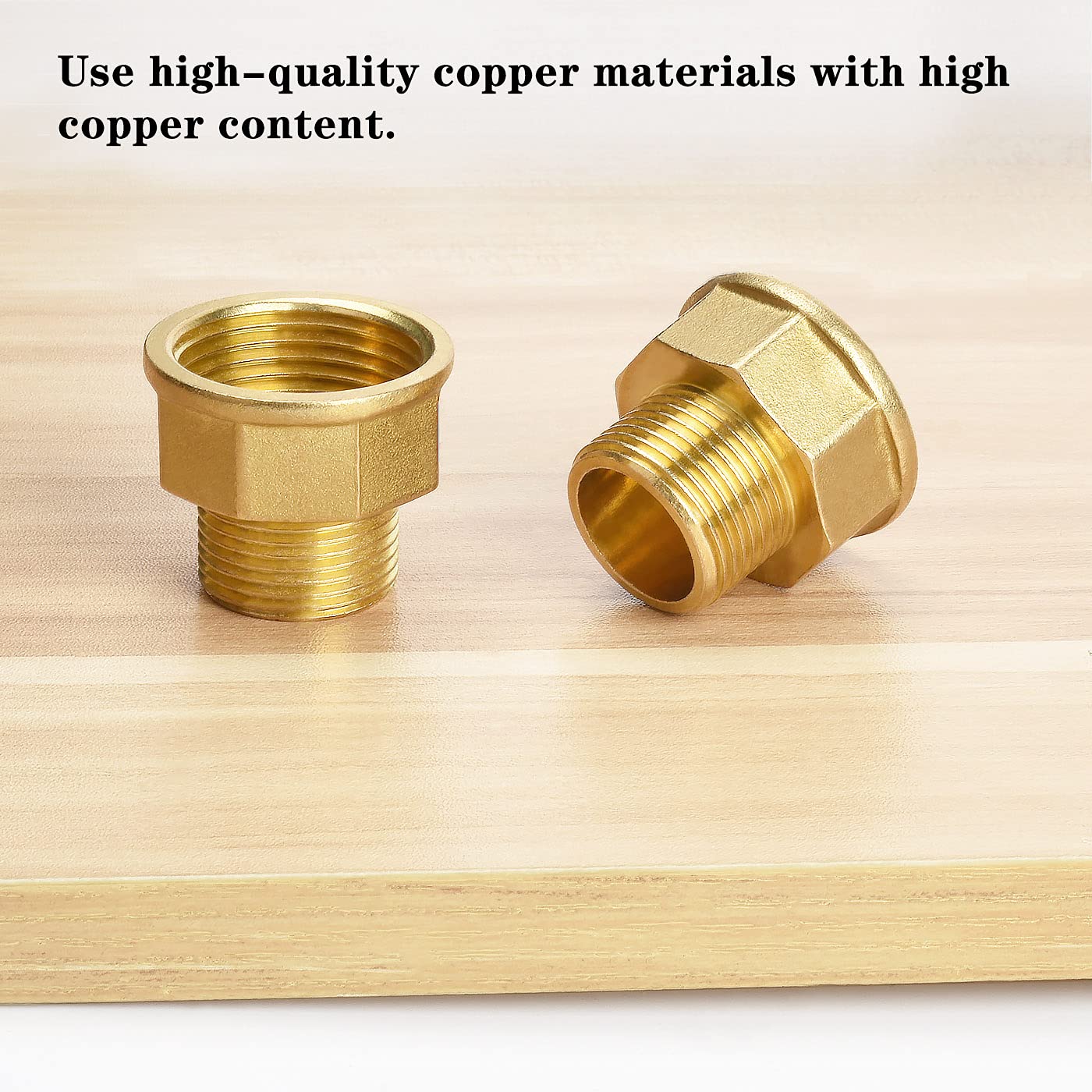 Riduttore - Ottone - Tenuta Piana Su Entrambi I Lati Filettatura Cilindrica Esterna E Interna Da G 1 2 A G 1 1 2 Pn 16  Rnxme0000000 10720