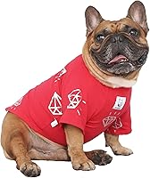 Vista 7 de iChoue - Ropa para perros, camisetas de verano con tirantes para Bulldog francés, pug, pitbull inglés, Boston terrier, talla grande para perros