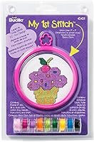 Vista 11 de Bucilla 1st My First - Kit de punto de cruz, 3 pulgadas, color rosa