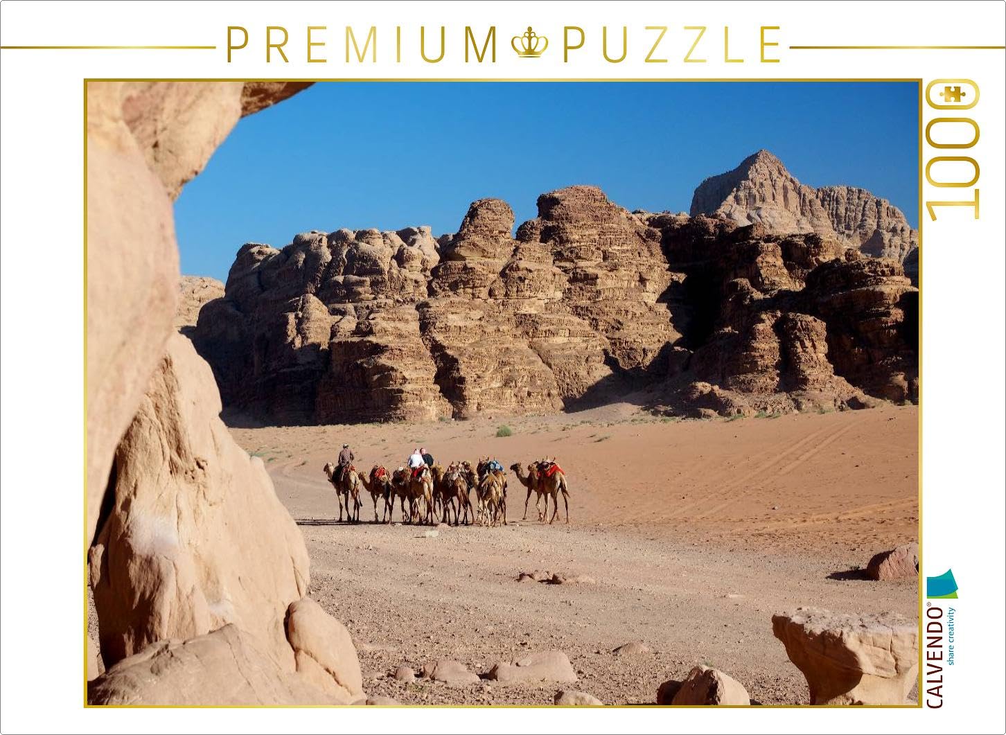 CALVENDO Puzzle Jordan. Royaume dans Le désert 1000 Pieces 64 x 48 cm from Pater Noster