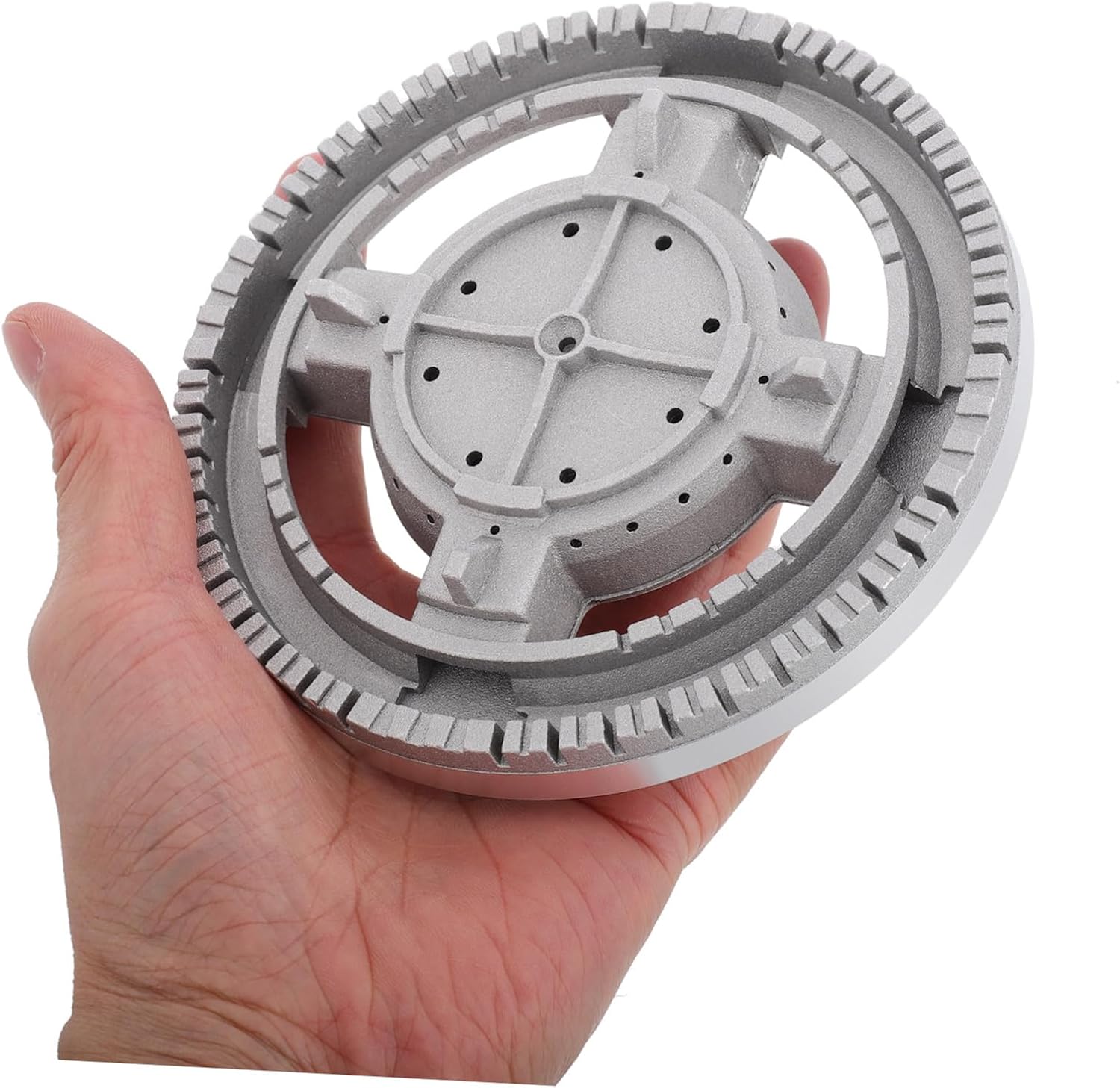 Household Gas Stove Burner Head Replacement Space-saving Fireproof Cap for Kitchen Multi-use Design Easy to with Various Gas Stoves