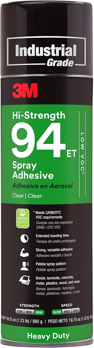 3M Hi-Strength Spray Adhesive 94ET