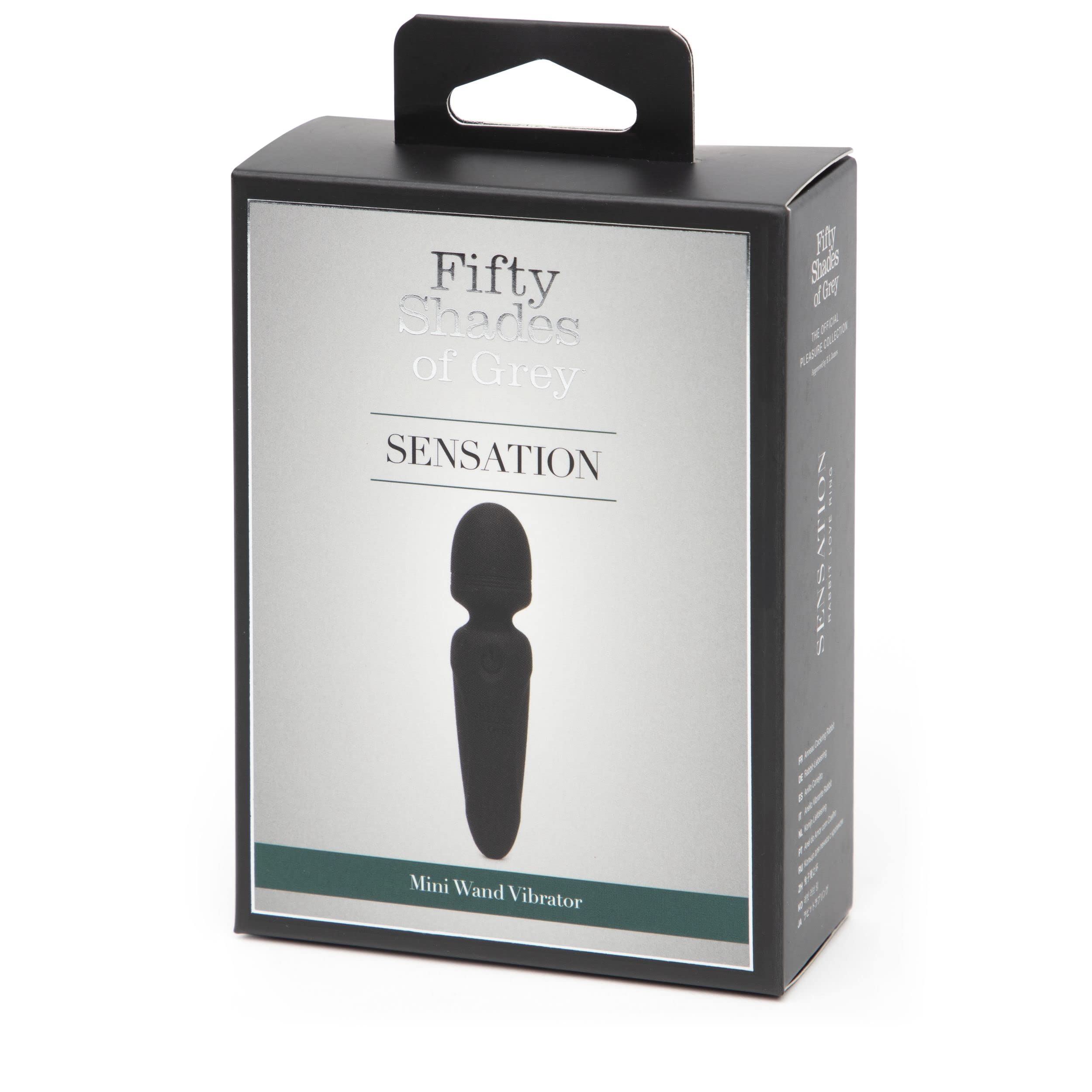 Amazon.com: Fifty Shades of Grey Sensation Rechargeable MINI Wand Vibrator  : Health & Household