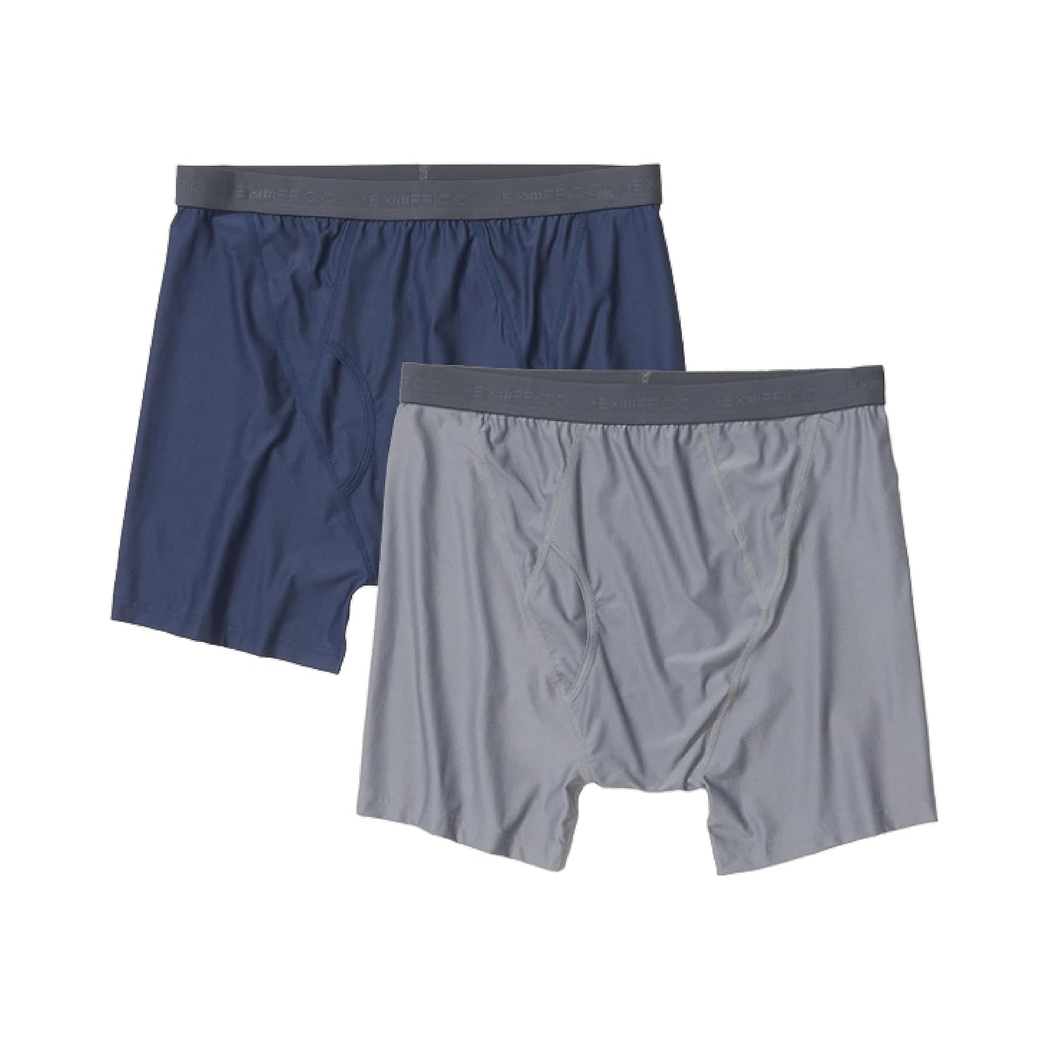 Exofficio Mens Give-N-Go 2 0 Boxer Brief 2 Pack - Breathable Durable Easy Care Travel Underwear