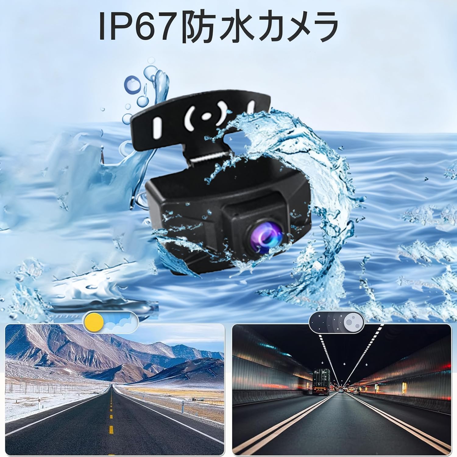 Amazon.co.jp: Stynxro ワイヤレス バックカメラモニターセット 4.3