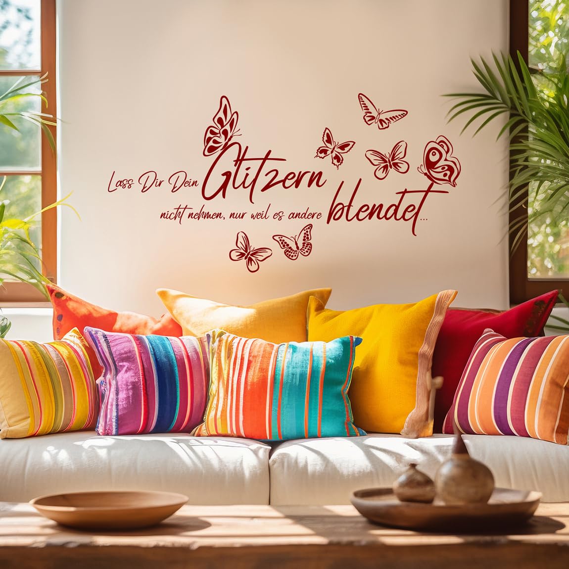 Wandtattoo VIP Lounge Für Wohnzimmer & Schlafzimmer – Personalisierbar Mit Namen, Kupfer, 70x38 Cm