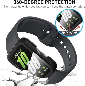Diruite 2Pcs Screen Protector for Samsung Galaxy Fit 3 Case