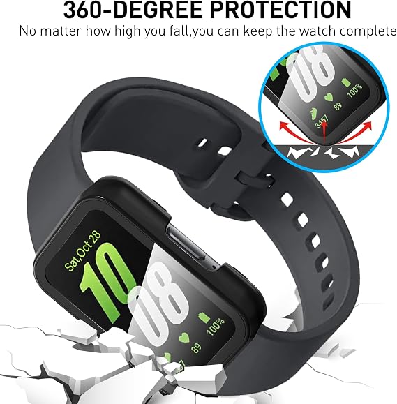 Diruite 2Pcs Screen Protector for Samsung Galaxy Fit 3 Case