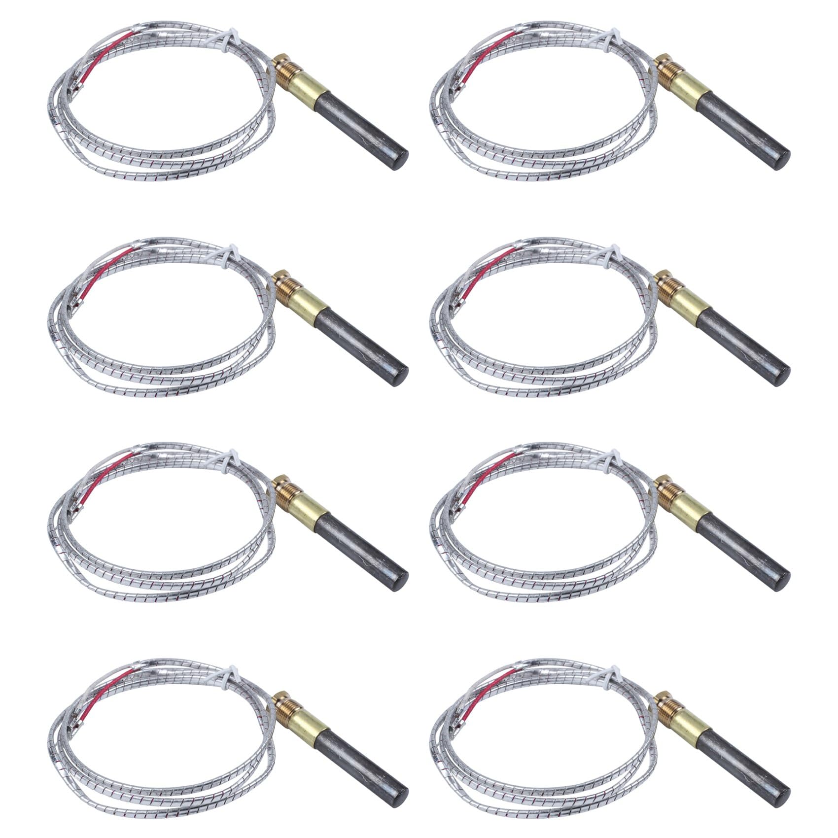 Hndhbfgrt 40Pcs Thermocouple Replacement Thermopile Generator for Gas Fireplace/Water Heater/Gas Fr