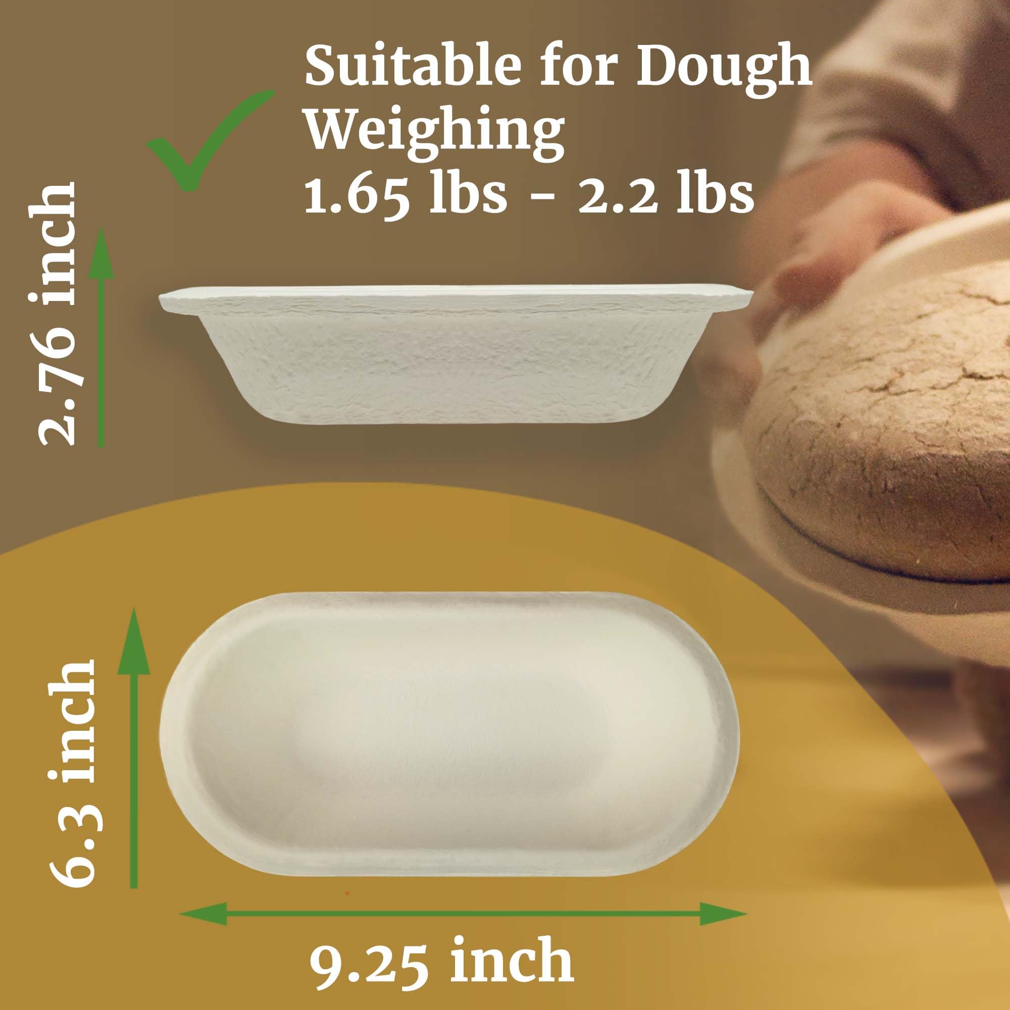 Bakery Spiegelhauer German banneton bread proofing basket oval 11 inch I dough