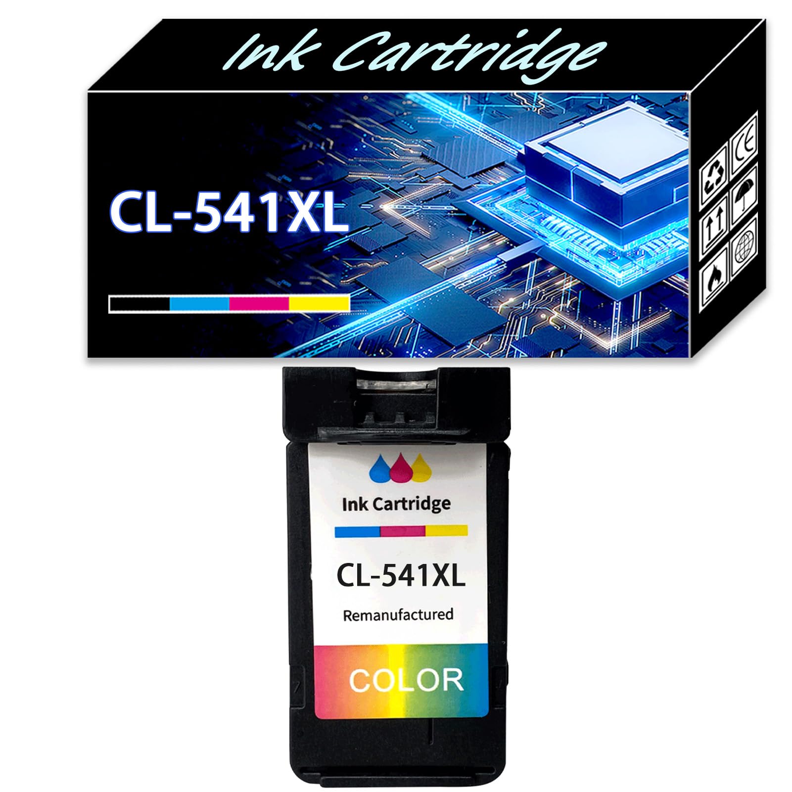 Amazon.com: CL-541 XL Color Ink Cartridges Replacement Compatible