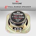 TOYOTONE 4" Inch Full-Range Speaker | Dual Cone | 40W | 4-Ohms | Copper Coil | 70x15mm Magnet High Sensitivity | Ideal for Home & Car Audio (2) gallery image