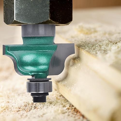 Miniatura 7 de KOWOOD Juego de brocas para enrutador profesional de 12Z piezas de vástago de 12 pulgada, herramientas profesionales para carpintería (vástago de