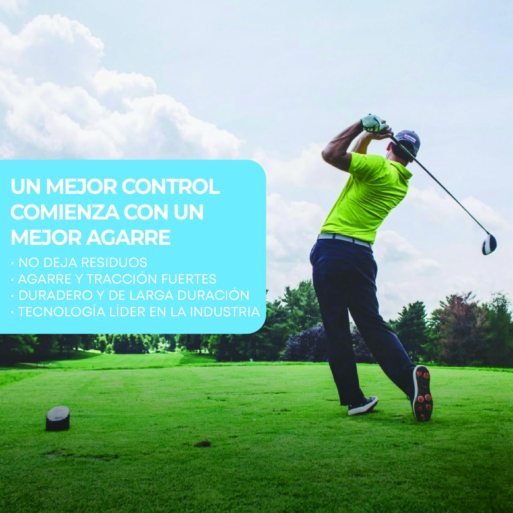 Wedge Guys 15,30 & 50 Tiras de Cinta Adhesiva Doble Cara Cinta Doble Cara para Regrip de Palos de Golf - Repuesto Profesional para Grip Golf - Golf Accesorios
