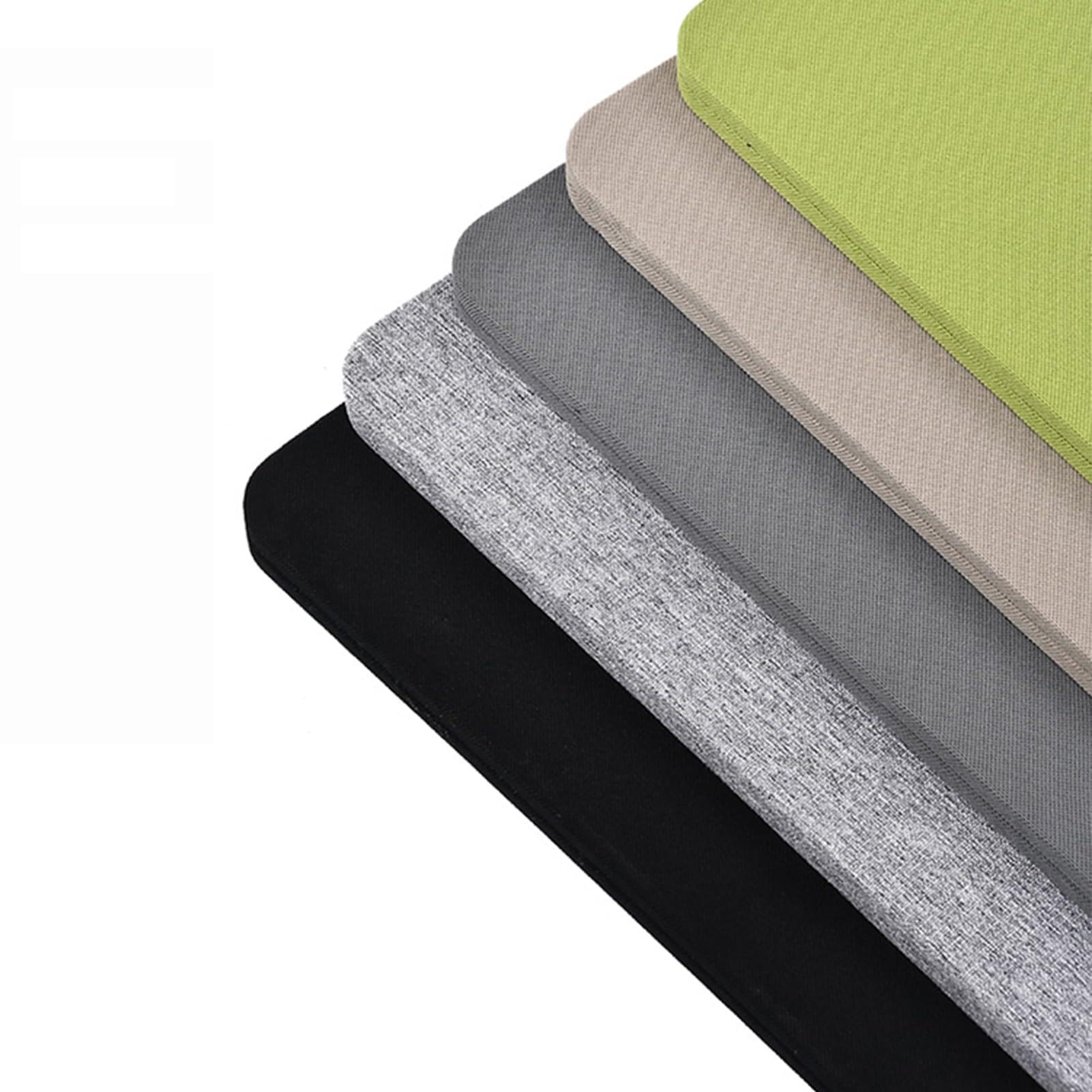 Akustik-Trennwände, schalldicht, für Kabinen und Heimbüro, Geräuschreduzierung, 5 Stück, 120 x 60 cm, ideal für verbesserte Konzentration und Produktivität, Schwarz