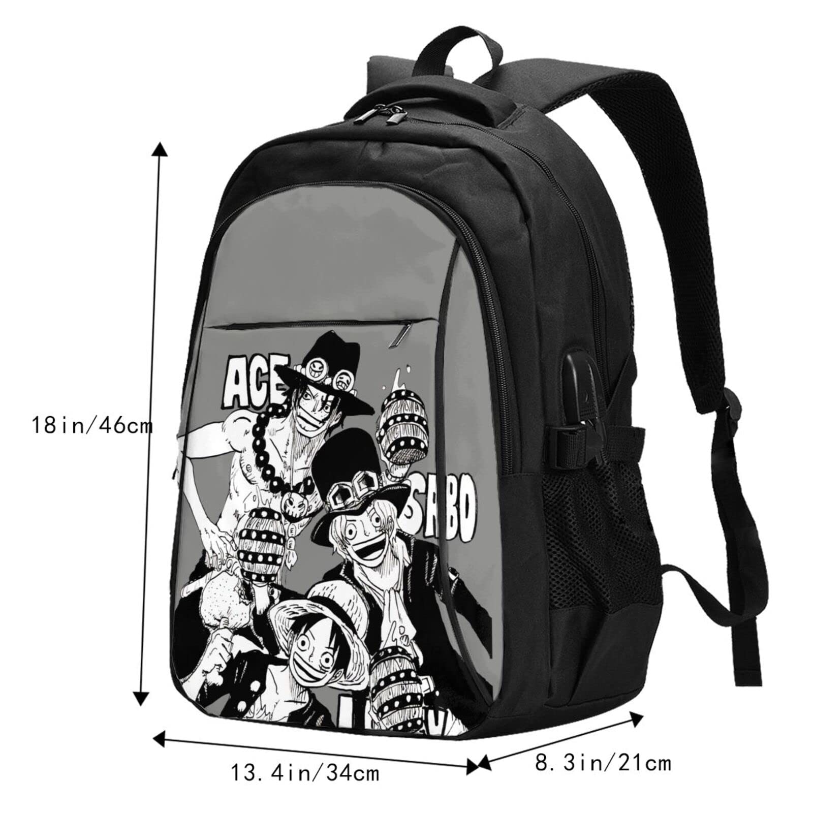 Amazon.co.jp: リュック ワンピース One Piece エース バックパック 