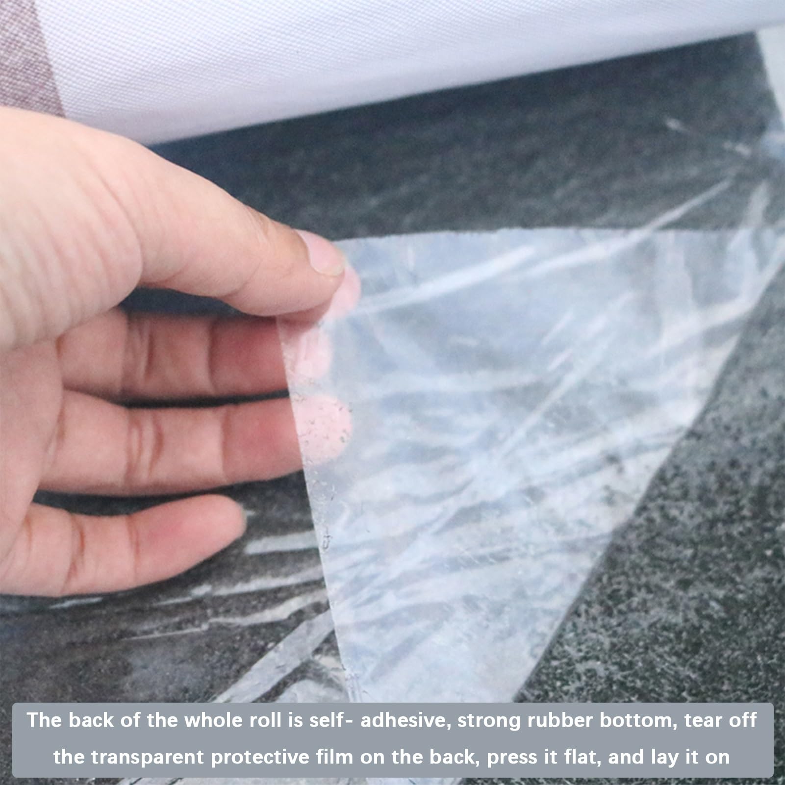 Selbstklebende Stufenmatten für Treppenstufen, Teppichrolle, wasserdicht, rutschfest, für Kinder, ältere Menschen und Haustiere, sicherer Trittschutz (Farbe: B, Breite: 90 cm)