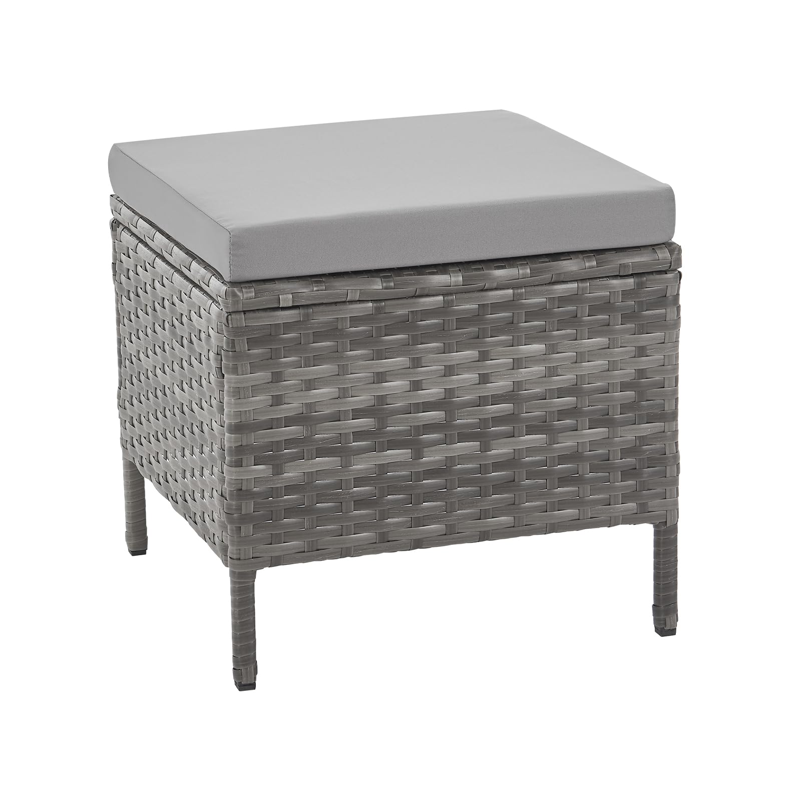 SVITA Madison Rattan-Lounge Polyrattan Ecksofa Gartenmöbel-Set Sofa Garnitur Couch-Eck