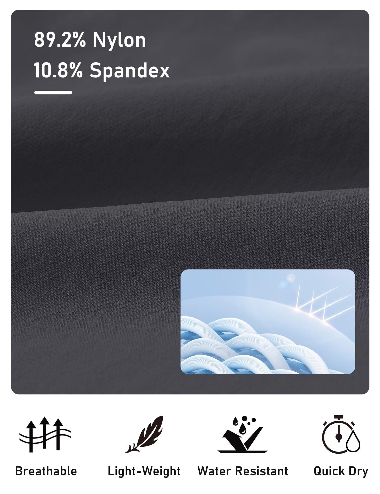 MoFiz Pantalones Cortos Cargo para Mujer Verano Ligeros Cintura Alta Trekking Corto Bermudas Shorts con Bolsillo Cremallera