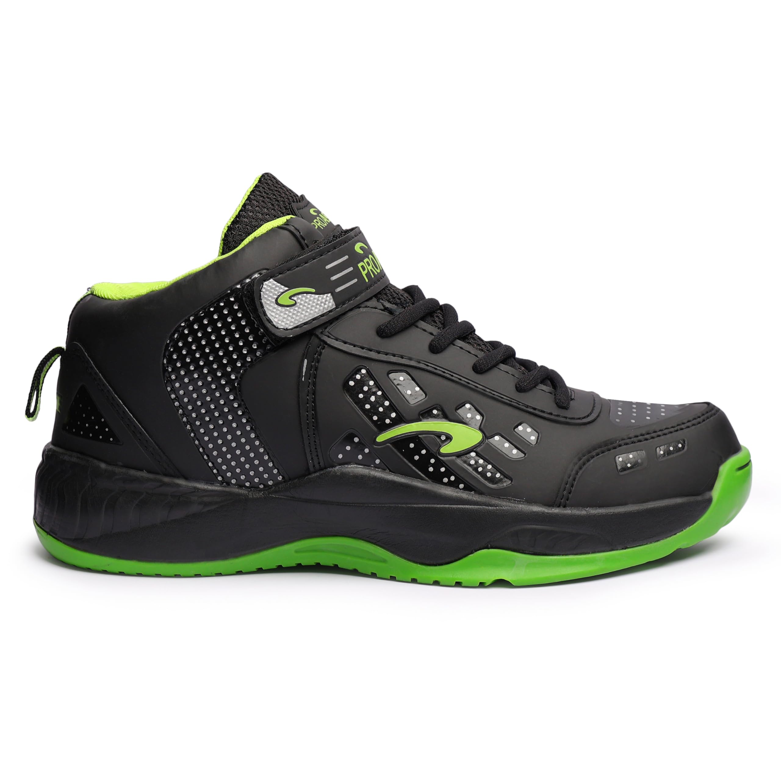 PRO ASE -PROFESSIONAL BASKETBALL VELCRO SHOE,NON-MARKING OUTSOLE, IDEAL FOR INDOOR PROFESSIONAL COURT, SHOCK RESISTANT,FLEXIBLE,BREATHABLE MASH, SWEATPROOF, ARCH SUPPORT, Black/green,Black/orange,Black/blue (B0D83W1W9G) Amazon Price History, Amazon Price Tracker