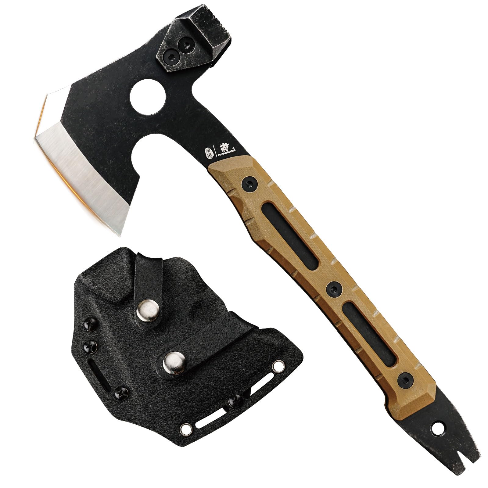 Amazon.com : HX OUTDOORS Multifunctional Splitting Axe, Full Tang