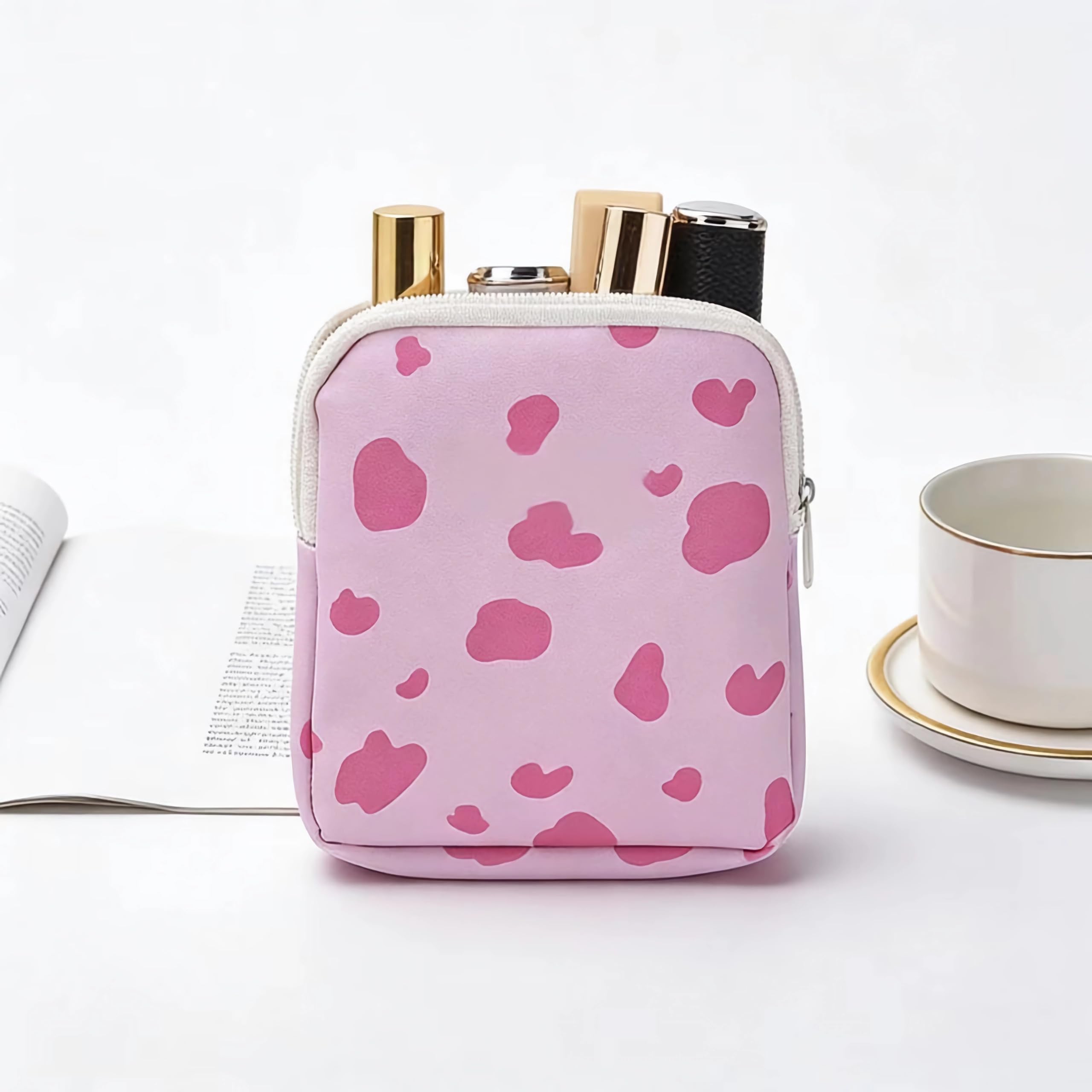 2-piece Sanitary Napkin Storage Pouch - Reusable Period Bag for Pads - Discreet pad Bag or Period Pouch