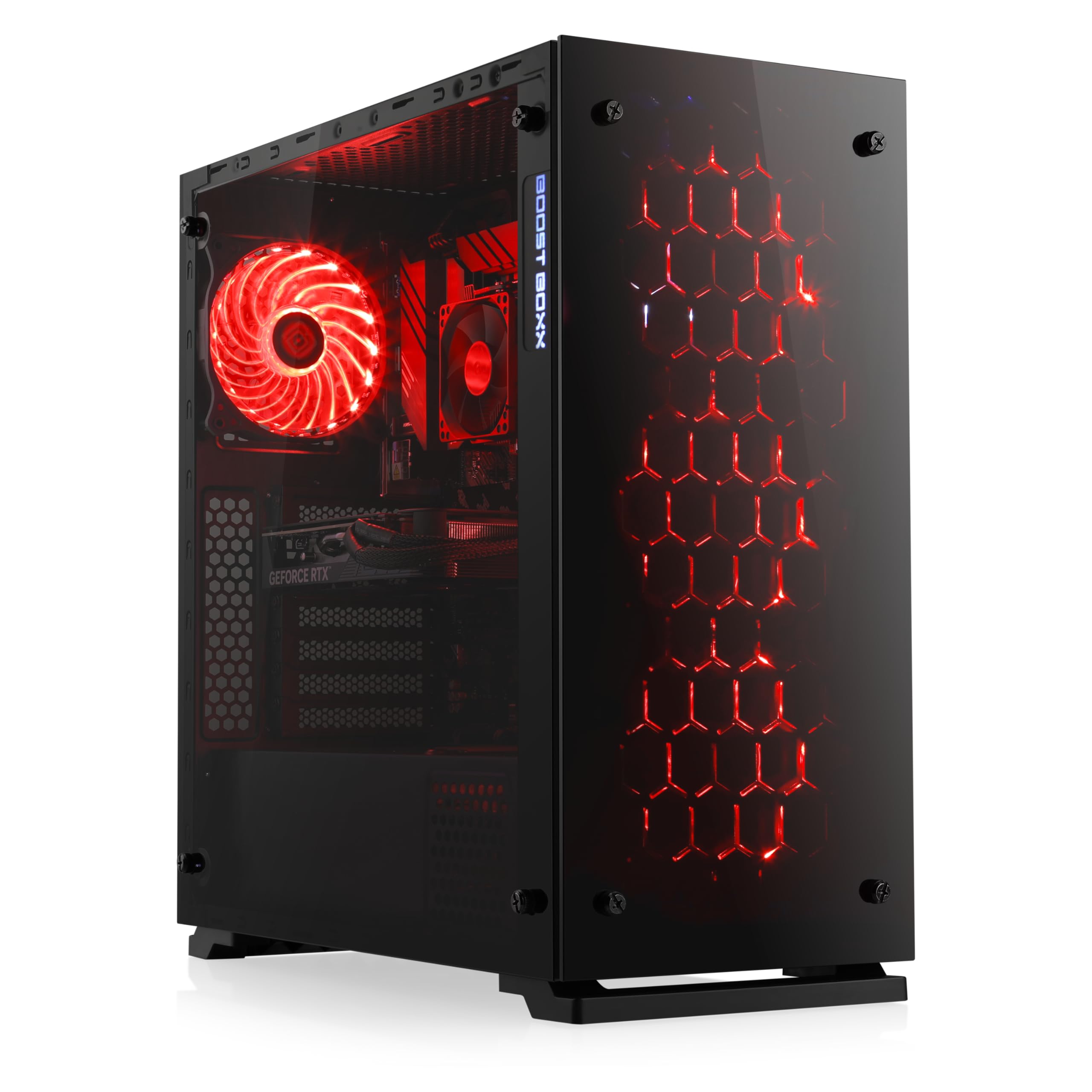 Gaming PC mit Windows 11 Home | AMD Ryzen 5 5500 6x3.6GHz | RTX 5060 | 1000GB M.2 NVMe | 32GB DDR4 RAM | WLAN | Computer für Zocker, Gamer Desktop Rechner zum Spielen | A12236