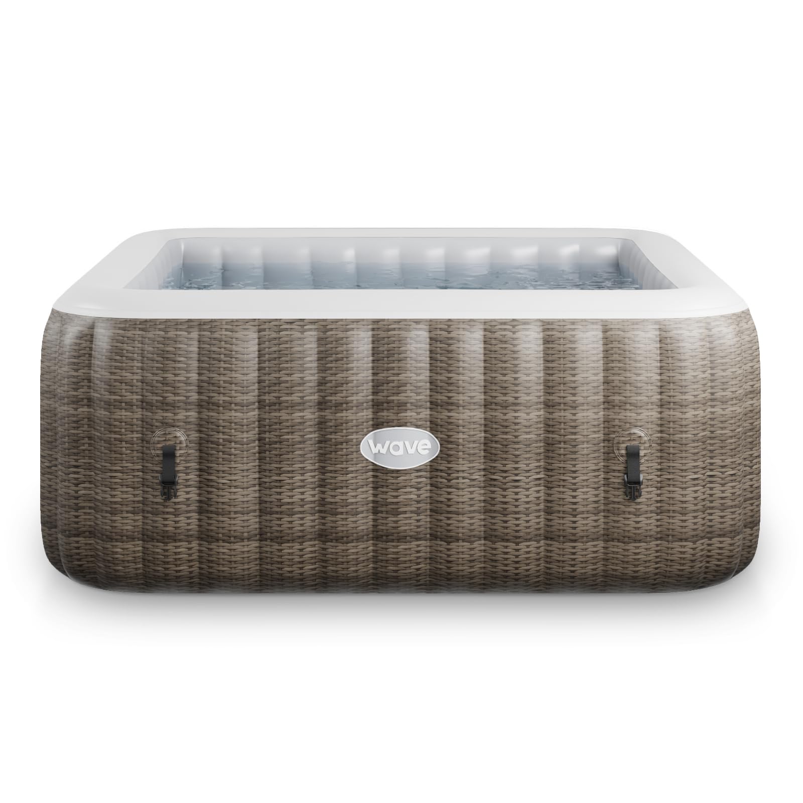Wave Pacific 4-6 Person Inflatable Hot Tub | Integrated Eco Heater | 110/130 Aquajet Massage System | Anti-Freeze Protection | Quick 15-Minute Setup (Dark Grey, 4 Person | Standard) — view 13