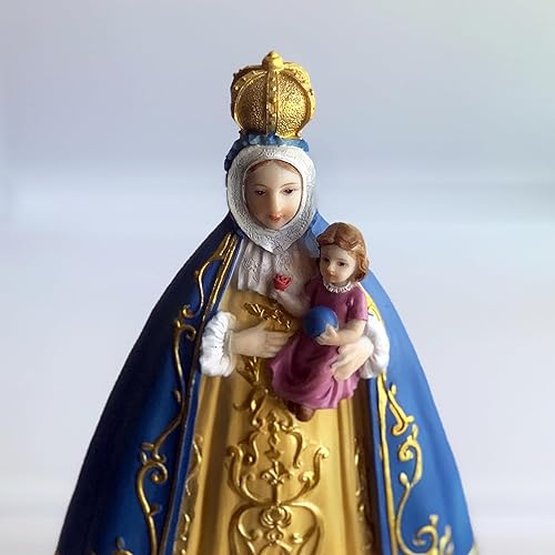Miniatura 6 de Estatua de Nuestra Señora de Regla, resina finamente detallada, figura de 12 pulgadas de alto #VM-77384