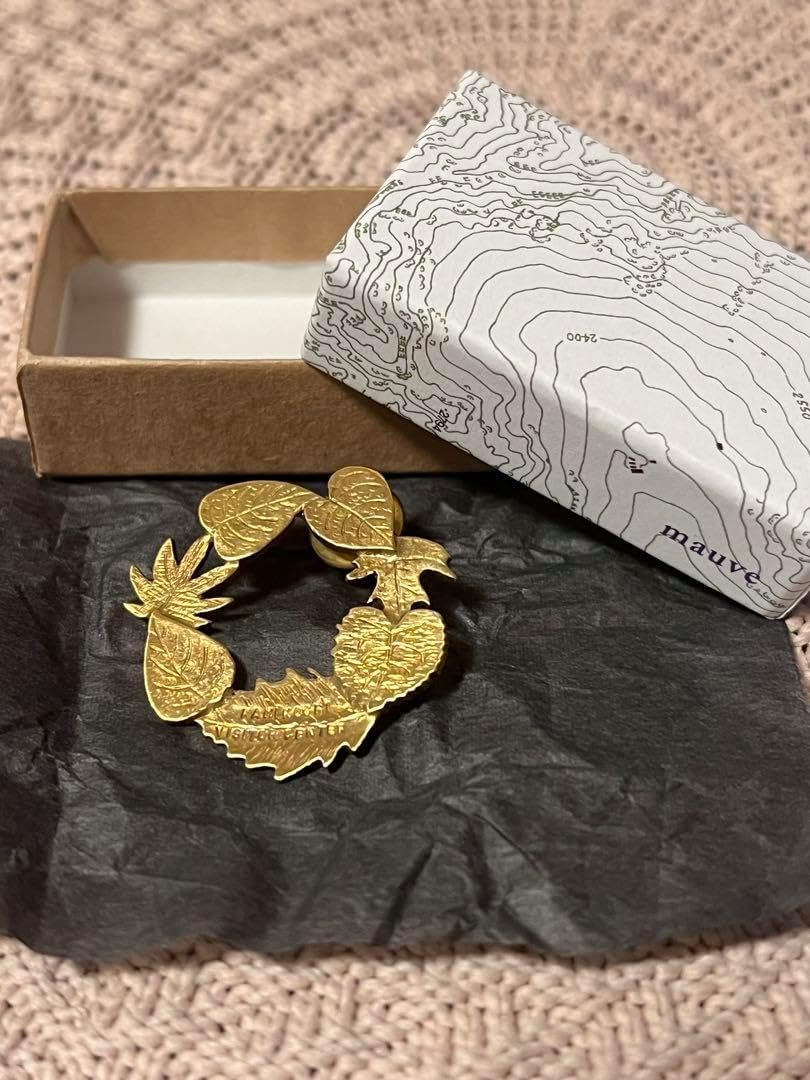 上高地ビジターセンター バッジ mauve