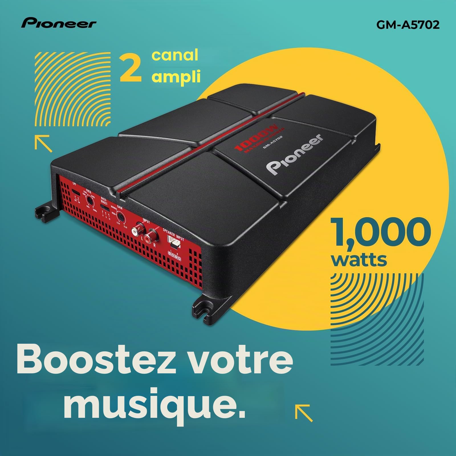 Pioneer(R) 2CH 57 Series AB AMP