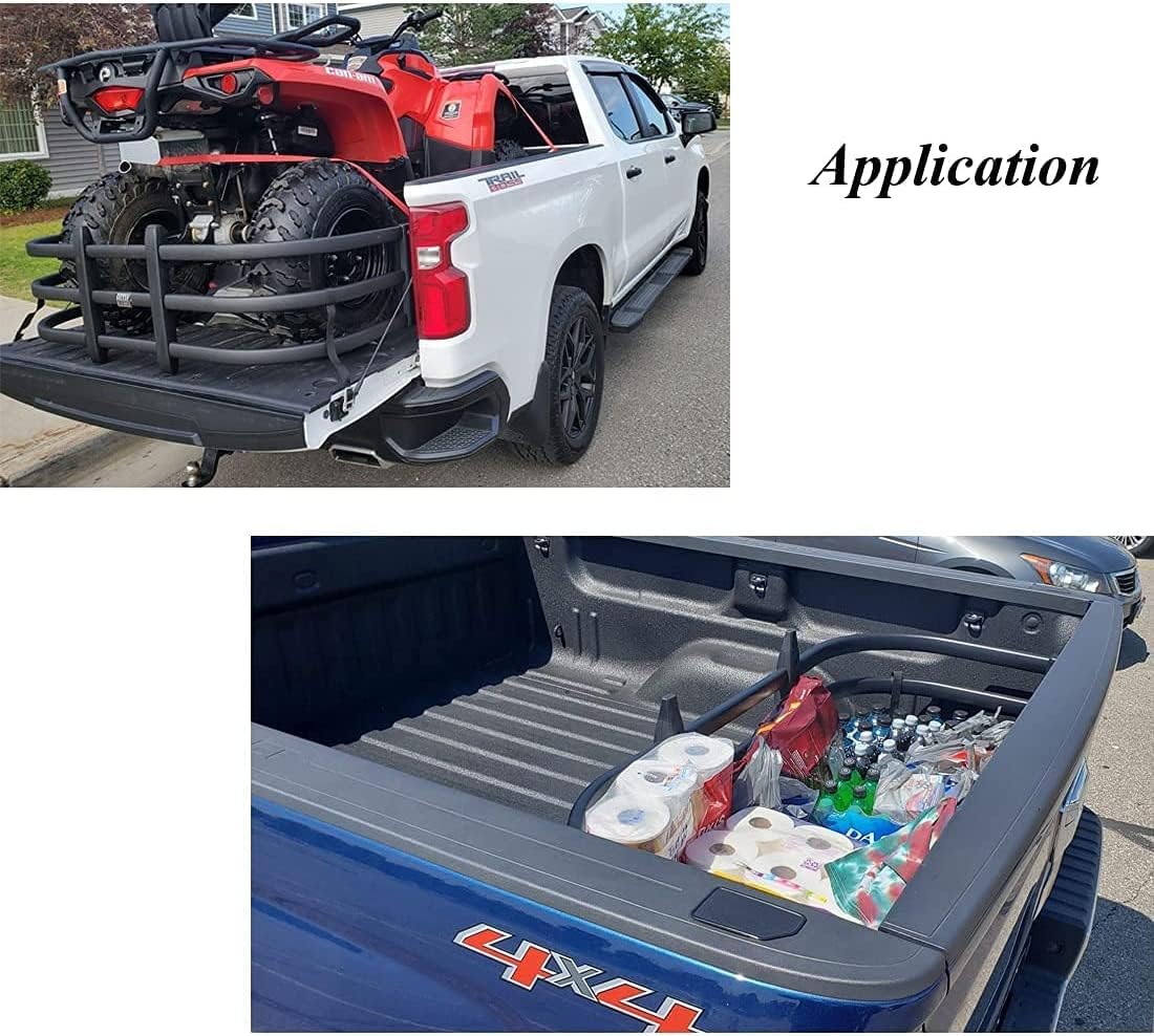 Truck Bed Extender,Universal Extension for Small Pickup Trucks Retractable