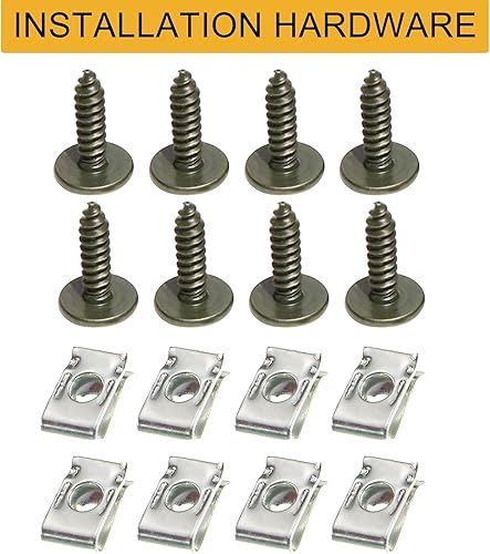 Miniatura 8 de YHTAUTO Protectores contra salpicaduras de repuesto para Toyota Sienna 2004-2010 (sin estribo), accesorios para guardabarros para automóvil,