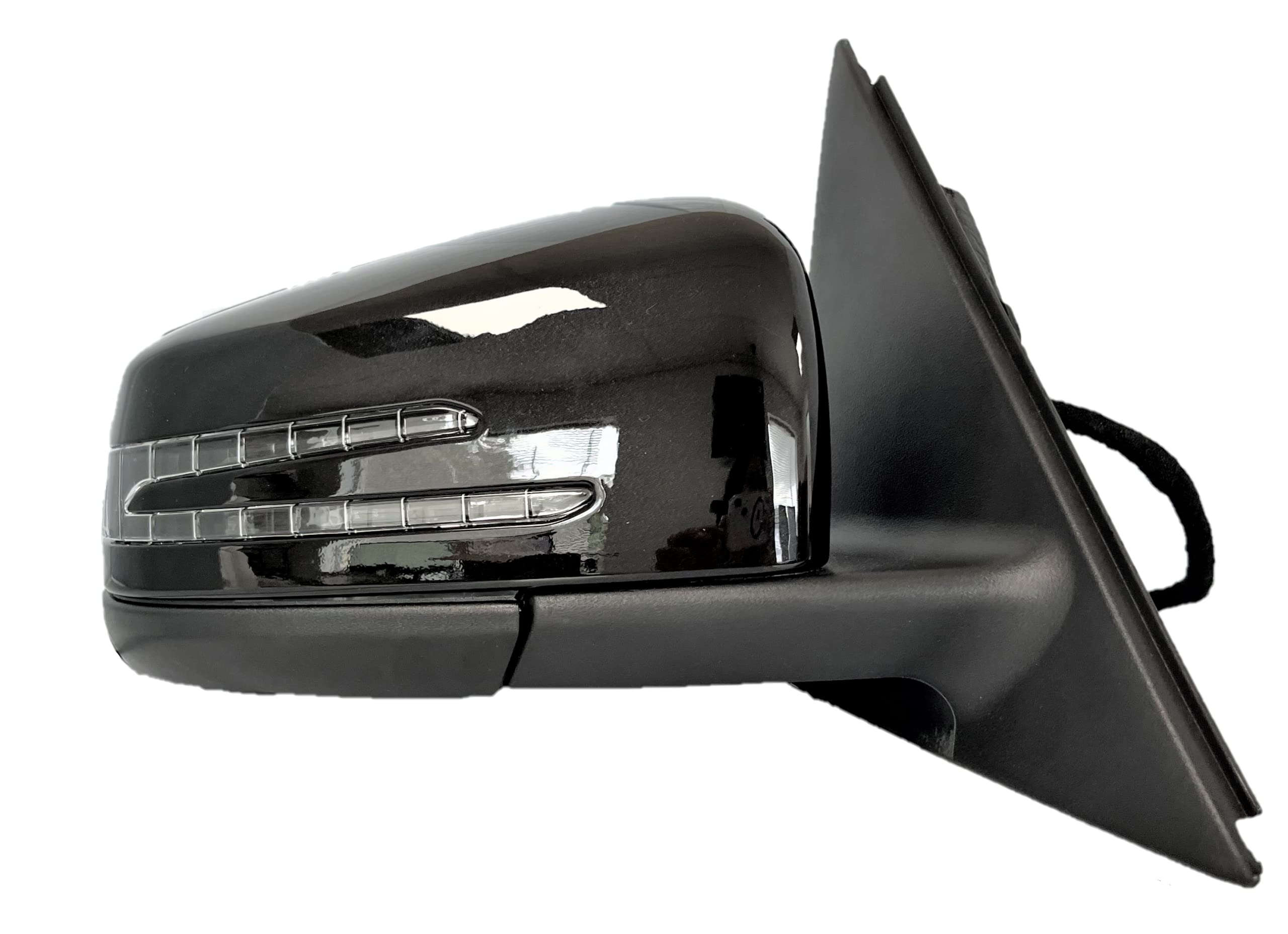 #84 8TH Gear Black Right Passenger Mirror Compatible with Mercedes Benz GLK250 GLK350 2010 2011 2012 2013 2014 2015 GLK 250 GLK 350